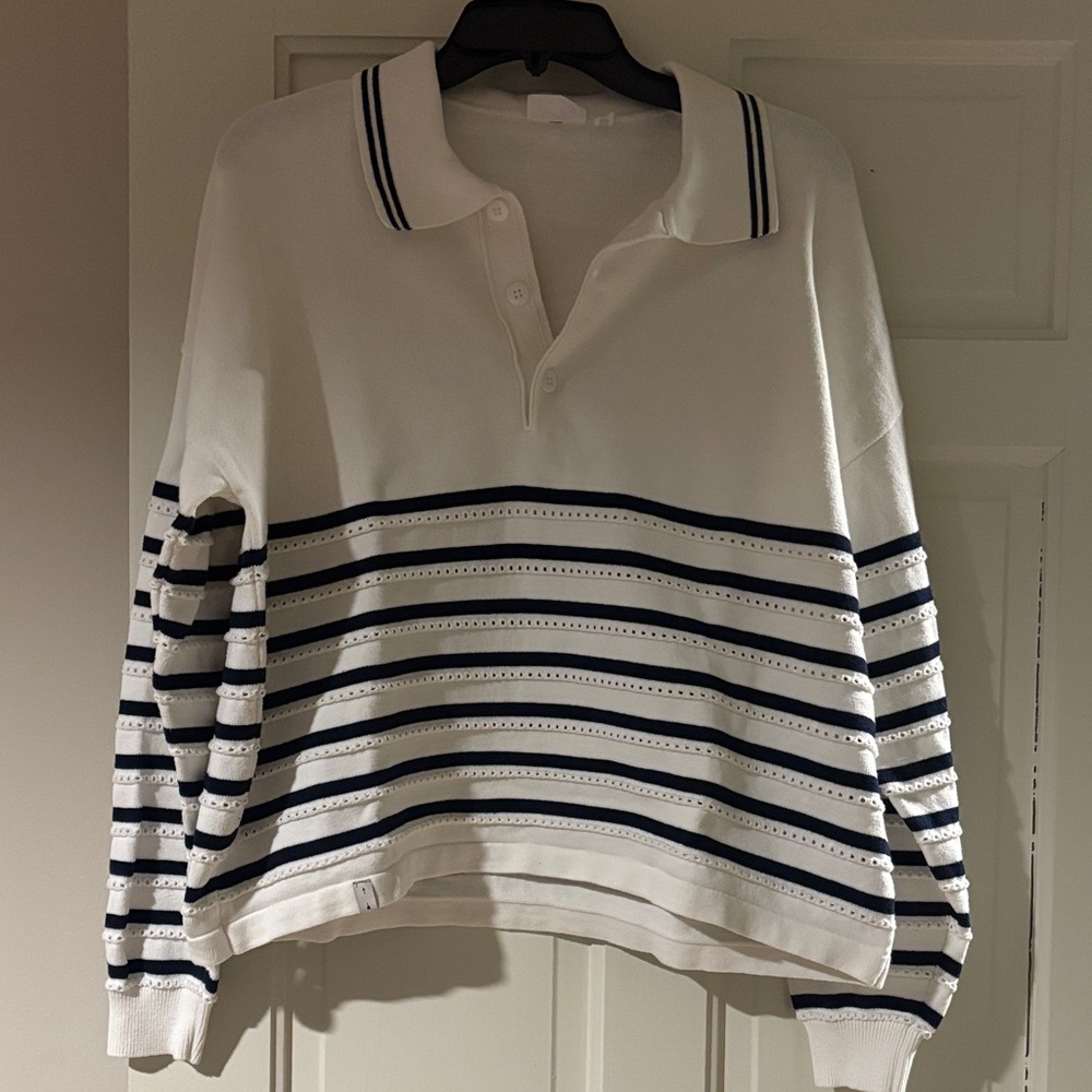 THE UPSIDE Wonder Knit Polo - Picture 2 of 11